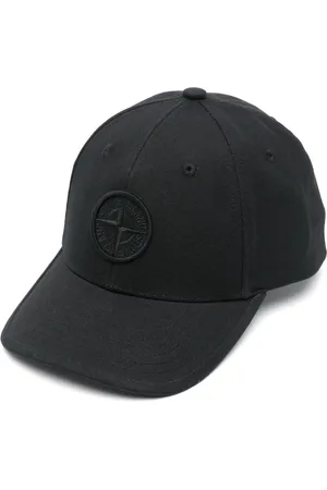 Stone Island Gorra de béisbol con parche Compass