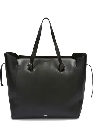 Jil Sander Tote grande con detalle de nudo