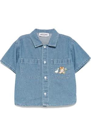 Moschino Camisa de mezclilla
