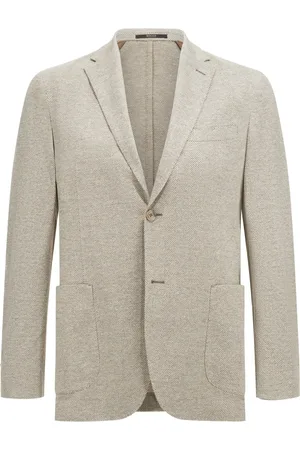 Boggi Milano Blazer de algodón y lino