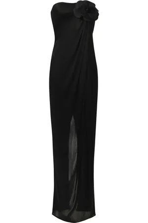 Elisabetta Franchi Vestido de fiesta con aplique floral