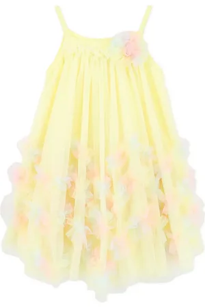 Angels Face Vestido de tul con motivo en zigzag