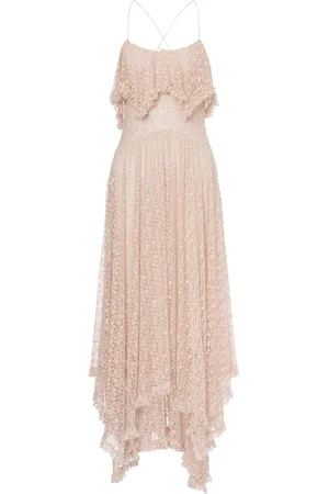 Serafini Vestido midi con encaje