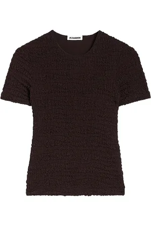 Jil Sander Playera con cuello redondo