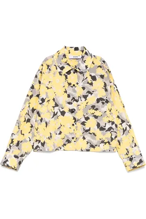 Msgm Camisa con estampado floral