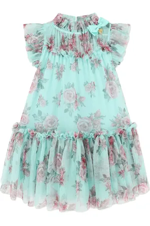 Angels Face Vestido de tul con motivo floral