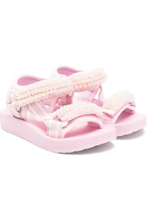 MONNALISA Sandalias con detalle de perlas