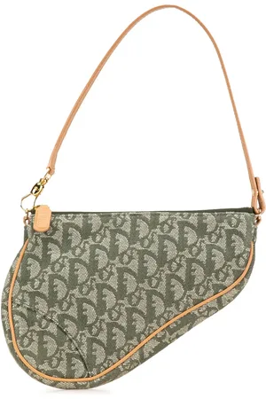 Dior Bolsa de hombro Mini Oblique Saddle Pochette 2001