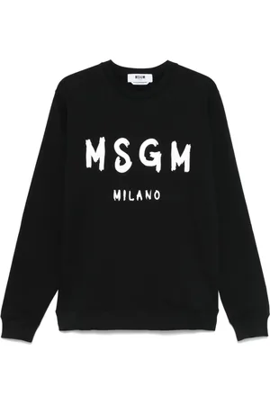 Msgm Sudadera con logo estampado
