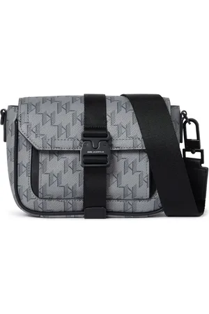 Karl Lagerfeld Bolsa con hebilla y monograma
