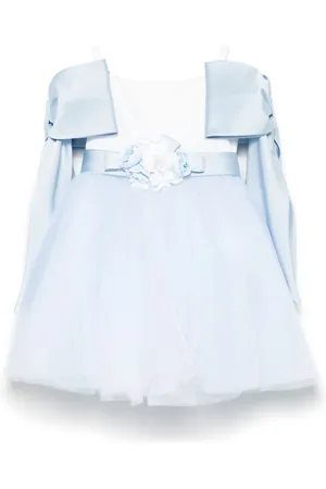 COLORICHIARI Vestido con aplique floral