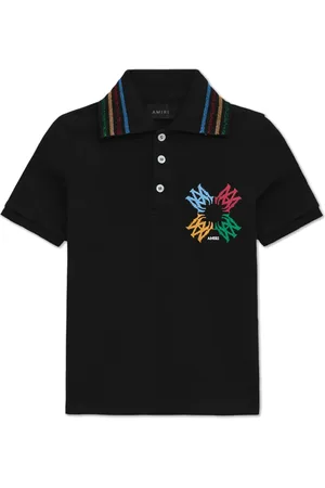 AMIRI Playera tipo polo Ma Quad Scribble