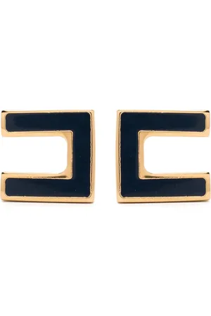 Elisabetta Franchi Aretes Micro esmaltados