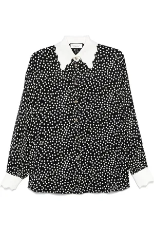 NISSA Camisa con estampado de lunares