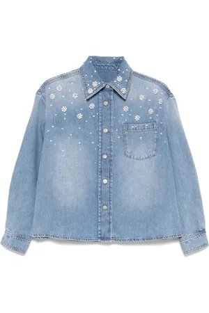 Maje Camisa de mezclilla