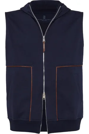 Brunello Cucinelli Chaleco con capucha