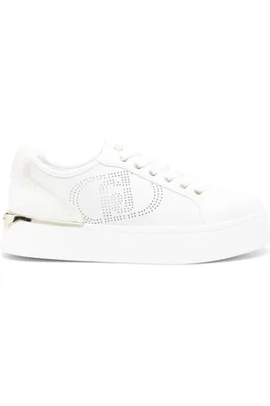 Liu Jo Tenis con logo de perforaciones