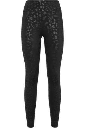 Philipp Plein Leggins con estampado de leopardo