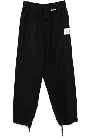 Maison Mihara Yasuhiro Pantalones con estampado de rayas diplomáticas