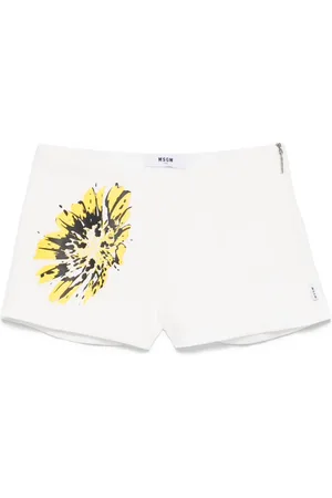 Msgm Shorts con estampado floral