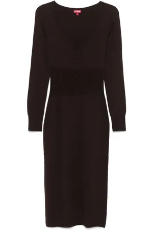 Staud Vestido midi Sabrina
