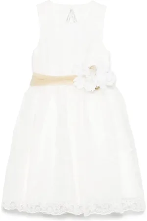 Abel & Lula Vestido con aplique floral