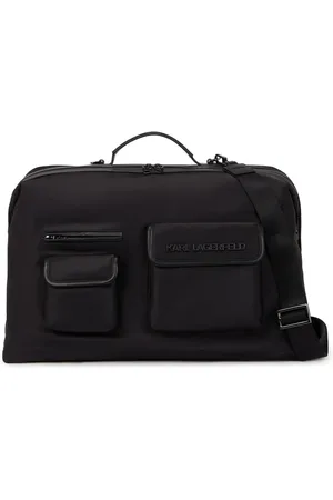 Karl Lagerfeld Bolsa duffle con letras del logo