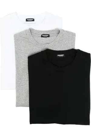 Dsquared2 Set de tres playeras con cuello redondo