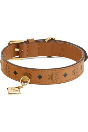 MCM Collar para mascotas con monograma