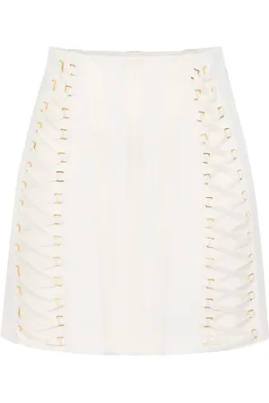 Elisabetta Franchi Falda corta de crepé