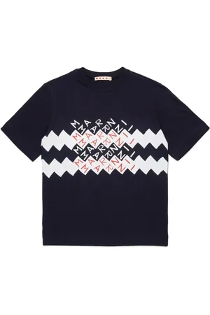 Marni Playera con logo estampado