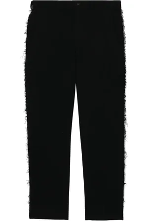 Comme des Garçons Pantalones rectos con tiro medio
