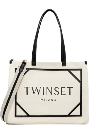Twin-Set Tote con logo
