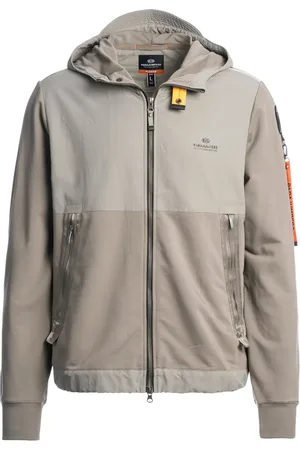 Parajumpers Hoodie con cierre y paneles
