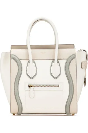 Céline Bolsa de mano Micro Tricolor Luggage Tote 2016