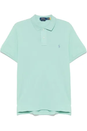 Ralph Lauren Playera tipo polo con logo bordado
