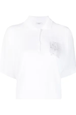 PESERICO SIGN Playera tipo polo de tejido fino