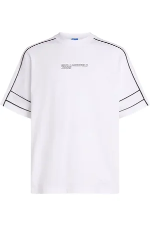 Karl Lagerfeld Playera con detalle de costuras