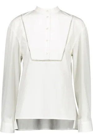 YVES SALOMON Blusa de popelina