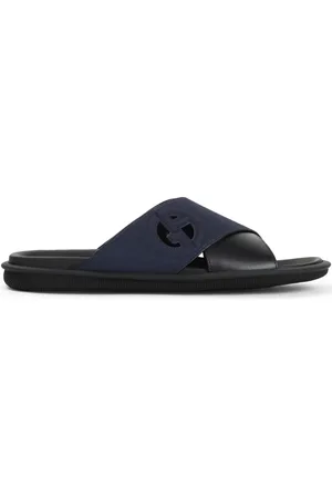 Giorgio Armani Flip flops con tiras cruzadas