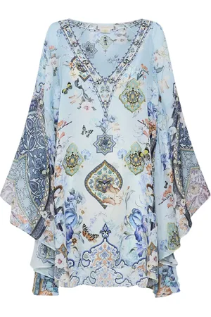 Camilla Vestido corto con estampado gráfico