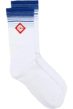 Casablanca Calcetines con logo en jacquard