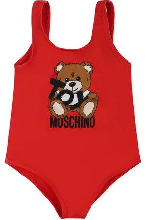 Moschino Traje de baño con motivo Teddy Bear