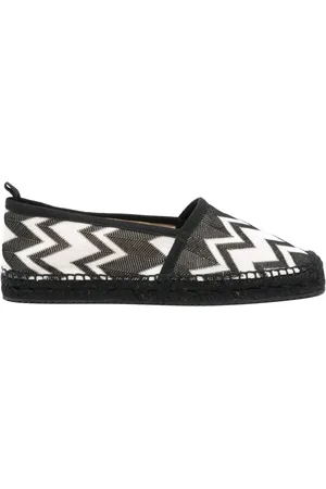 Missoni Alpargatas con motivo en zigzag