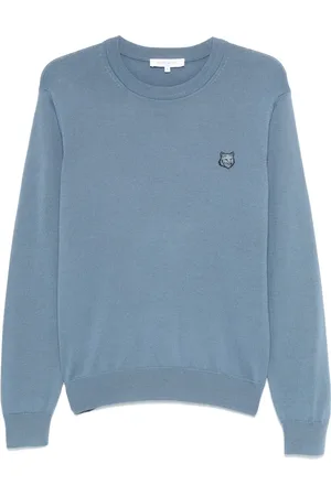 Maison Kitsuné Suéter con parche Bold Fox Head