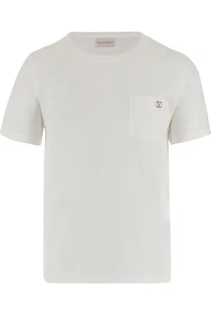 VALENTINO GARAVANI Playera con placa del logo