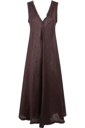 P.A.R.O.S.H. Vestido largo con flecos