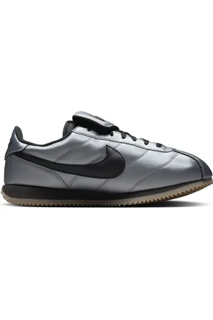 Nike Tenis Cortez "Tiempo Pack - Metallic Cool Grey/Gum Dark Brown/Black"
