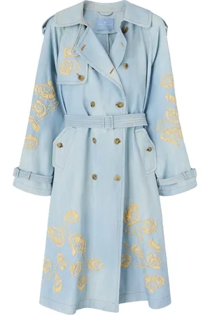 ERMANNO SCERVINO Gabardina de mezclilla