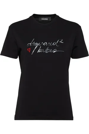 Dsquared2 Playera con logo estampado
